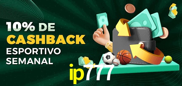 10% de bônus de cashback na ip777